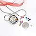 Friendship Love Gift, Best Friends Pendant Necklace, Floating Living Memory Locket with Birthstone Charm
