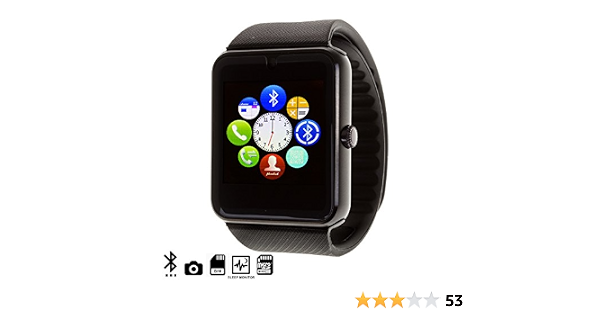 Dam - Gt08 Bluetooth Watch Black : Amazon.es: Electrónica