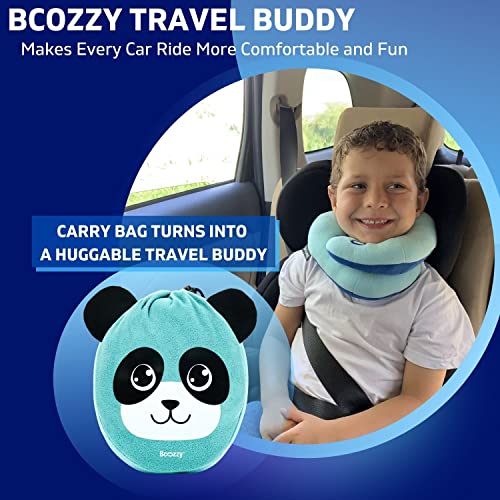 BCOZZY Kids Travel Neck Pillow, Supports The Neck, Head & Chin