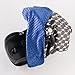 Baby Car Seat Cover for Boys – Carseat Canopy – Gray and Woodland White Deer Head with Blue Minky – Can Be Used As Nursing Cover, Blanket and Changing Pad