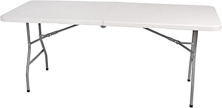 Amazon De Trendyshop365 1 Buffet Tisch Einklappbar Farbe Weiss Grosse Ca 74x180cm Party Tisch