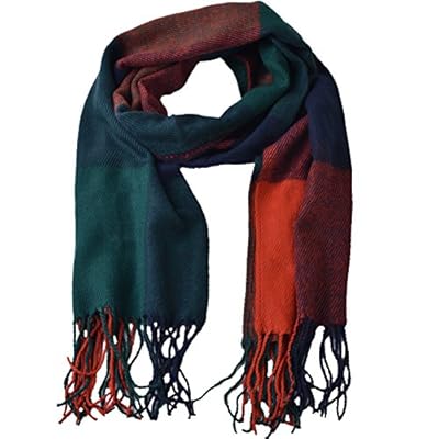 Woogwin Winter Warm Plaid Scarfs for Women Long Blanket Scarf Big Grid Shawl Wrap Woogwin Winter Warm Plaid Scarfs for Women Long Blanket Scarf Big Grid Shawl Wrap