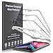 LK (3 Pack) Screen Protector for iPhone 7 and iPhone 8 Tempered Glass (Easy Installation Tray) Case Friendly, 9H Hardness HD Clear, Bubble Free primary