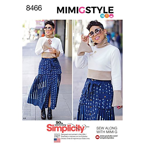 Simplicity Creative Patterns US8466H5 Sportswear, H5 (6-8-10-12-14)