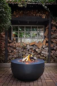 Mania Cocoon Fuego mesa redonda de gas de chimenea de interfaz Bowl