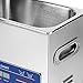 Mophorn 3L Ultrasonic Cleaner Ultrasonic Parts Cleaner Stainless Steel Professional Ultrasonic Jewelry Cleaner with Heater Timer(3L)