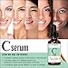 Vitamin C Serum for Face and Eyes with Ferulic Acid, Vitamin E and Hyaluronic Acid 4 ml. 2 Week Trial Size by Dr. Brenner