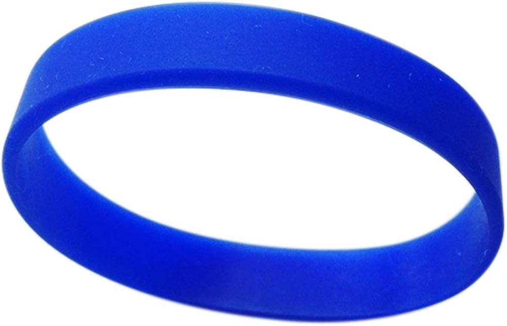Silicone Wristbands 50 Pack Colours Rubber Wristbands For Kids Non