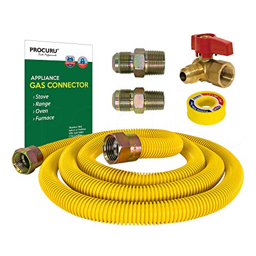 Compare price to gas range connector 60 inch