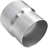 Universal ID 3 inch to OD 3.5 inch Exhaust Adapter Reducer Stainless Steel | Overall Length 4 inch, Seamless No Crack, Pipe Connector Reducer
