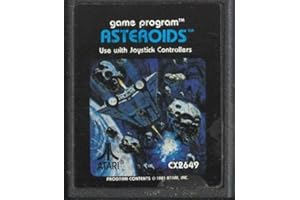 Asteroids Vintage Atari 2600 Video Game Cartridge