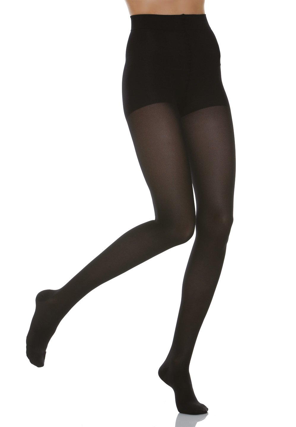 Relaxsan Basic 980 (Black 2/M Plus) Compression Tights Women, Support Tights, Pantyhose 22-27 mmHg
