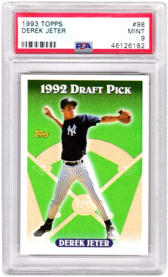 Amazon Derek Jeter NY Yankees 1993 Topps Baseball 98 RC Rookie 