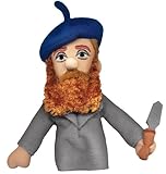 Auguste Rodin Finger Puppet and Refrigerator Magnet - By The Unemployed Philosophers Guild