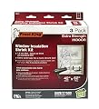 Frost King V83/3HD 42 x 62" Heavy Duty Shrink Window Kit for Standard Size Windows, Clear
