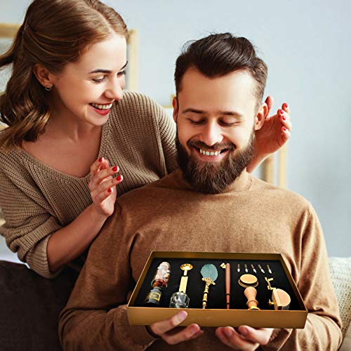 Feather Quill Pen Set Dip Pen with Ink,Calligraphy Pen Set with 6pcs