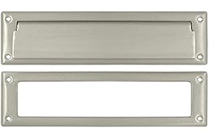 Deltana MS211U15 13 1/8-Inch Mail Slot with Solid Brass Interior Frame