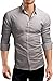 Grin&Bear Slim Fit Men's Striped Shirt Dress Shirt, SH553
