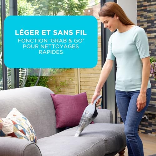 - Aspirateur à Main sans Fil dustbuster - 7.2V (Batterie 2.0Ah) Aspirateur à Main sans Fil, Violet - NVC215W-QW