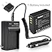 1 X Battery+Charger for PANASONIC LUMIX DMC-TZ4 DMC-TZ5 DMC-TZ50-K DMC-TZ50-S