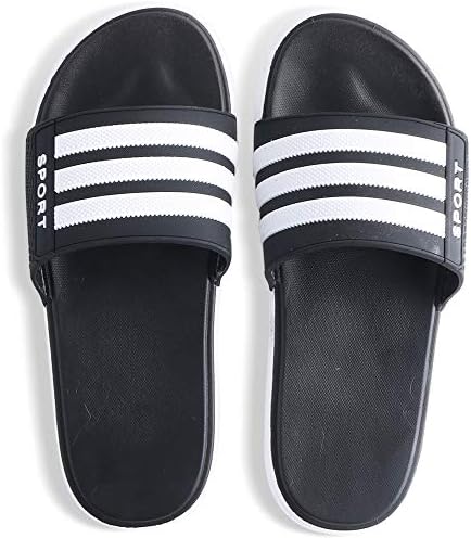 Erpai Bathroom Slippers Men’s Summer Indoor Home Shower Non Slip Soft Sandals