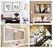 Jetovo 40 Pcs Heavy Duty D Ring Picture Frame Hanging Hangers Double Hole with 80 Pcs Screws
