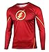 Aoibox Men's Crewneck Long Sleeve Super Hero Graphic T-shirt Tee