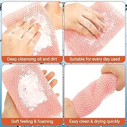 Geiserailie African Long Bathing Net Sponge Long
