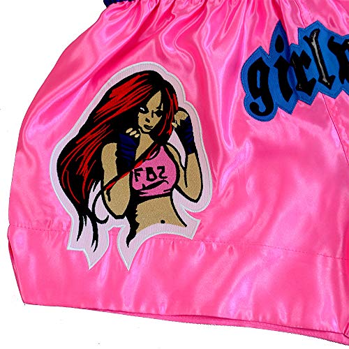 image for NAMAZU Muay Thai Shorts for Men and Women, High Grade MMA Gym Boxing K