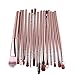 Makeup Brush，Canserin 15 pcs/Sets Eye Shadow Foundation Eyebrow Lip Brush Makeup Brushes Tool (Gold )