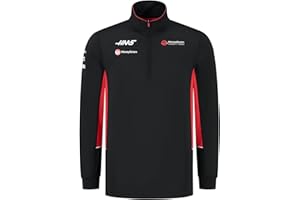 CMC Motorsports Haas Racing F1 2024 Team 1/4 Zip Fitted Sweater