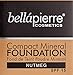 Bellapierre Compact Mineral Foundation SPF 15 – Pressed Powder Foundation, Concealer, Finishing & Setting Powder, On-the-Go Compact, Lightweight, Talc-Free, Non-Toxic – 0.35 oz - Nutmeg