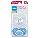 MAM Original Baby Pacifier, Nipple Shape Helps Promote Healthy Oral Development, Sterilizer Case, 2 Pack, 6-16 Months, Attitude/Boy