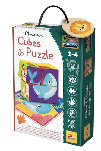 Liscianigiochi MONTESSORI CUBES AND PUZZLE
