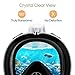AugustTrek ONE80 GoPro Compatible Snorkel Mask - Full Face Design, Foldable Tube and Upgraded Wide 180° Lens, Largest in Market. Breathe Comfortably with Enhanced Easy Breathing Technology.