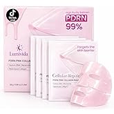 Salmon DNA PDRN Anti-Aging Jelly Gel Mask | Overnight Firming & Hydrating Face Mask for Elasticity & Glow | Korean Skincare with Niacinamide, Peptides & Hydrolyzed Collagen | 4 Pack