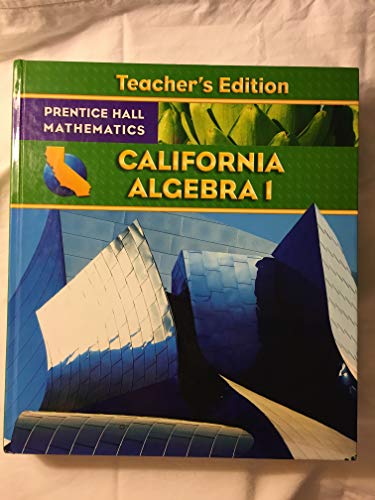 California Algebra 0132031280 Book Cover