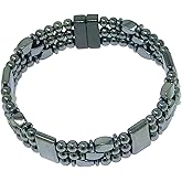 Tri-Power Magnetic Hematite Bracelet