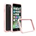 RhinoShield iPhone 8 Plus/iPhone 7 Plus Bumper Case [CrashGuard Shock Absorbent Slim Design Protective Cover [3.5 M / 11ft Drop Protection] Apple - Shell Pink