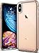 Caseology Skyfall for iPhone Xs Max Case (2018) - Clear Back & Slim Fit - Gold