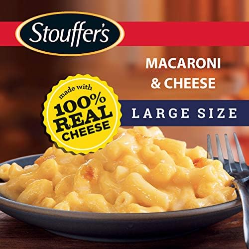 Stouffer's Large Size Macaroni Cheese Frozen Meal, Pasta Pricepulse
