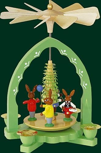 Easter Bunny Pyramid Erzgebirge Germany