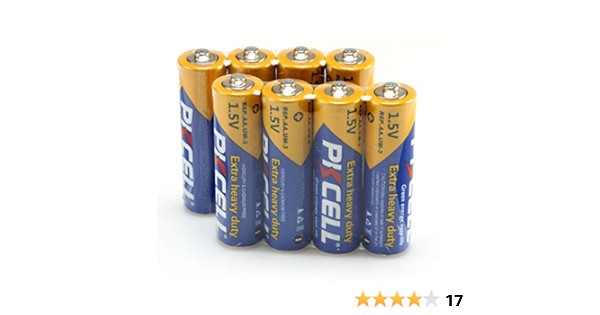 Amazon Com 1 5v Aa Batteries R6p Um3 Heavy Duty Batteries 8 Packs Health Household