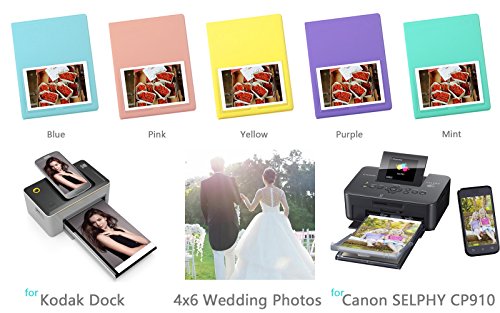 image for WELLGAIN Wedding Album/Our Adventure Book. 80-Pockets 4x6 inches Photo