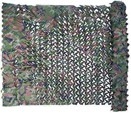 Treasure Land 6.5ft x 10ft 2mx3m,13.1ft x 16.4ft 4mx5m Woodland Camo Camouflage Netting Net for Military Camping Hunting Shooting Party Decorations