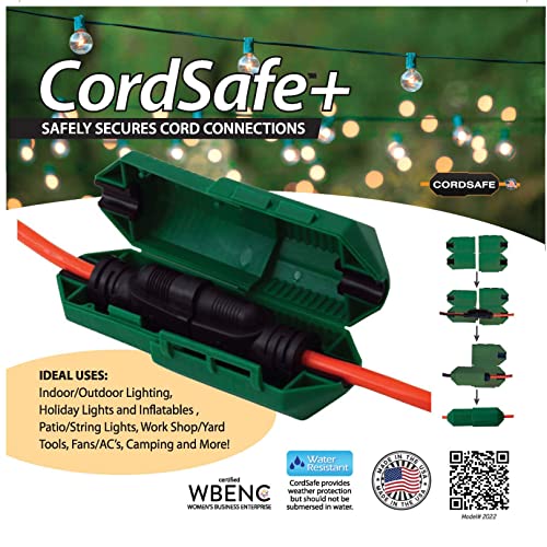 CordSafe Plus Extension Cord Plug Connection Protective Safety Cover