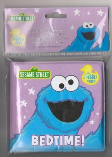 Babies Sesame Street Bath Time Bubble Books (Sesame Street Cookie Monster Bedtime!)