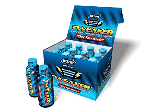 TWEAKER ENERGY SHOTS – BERRY FLAVOR – ZERO...