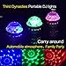 Mini Disco Light, YHone Sound Activated Multi-Coloured Battery Operated Disco Ball Light,Car Decoration Light, Led Stage Light,Christmas Lights,Halloween Party Light (Portable Battery Powered)
