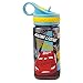 Disney Cars Water Bottle with Built-In Straw
